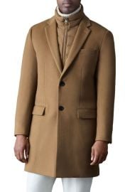 Mackage Skai-SLB Virgin Wool Coat with Removable Down Bib at Nordstrom