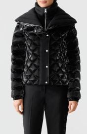 Mackage Yvette Waterproof Quilted Down Jacket with Removable Bib Insert at Nordstrom