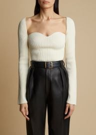 Maddy Long Bustier Top by Kahite at Khaite