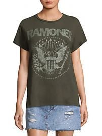 MadeWorn - The Ramones Glitter Tee at Saks Fifth Avenue