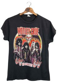 MadeWorn Mtley Cre in Concert Unisex Tee SINGER22 at Singer 22