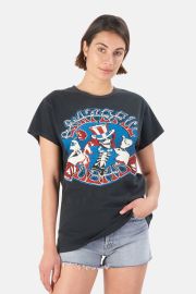 MadeWorn Rock Grateful Dead Cyclops T-Shirt - Coal Pigment at Garmentory