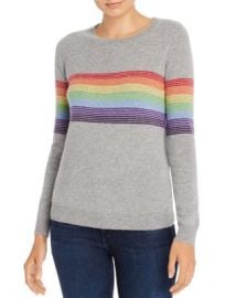 Madeleine Thompson Humbert Rainbow-Striped Lightweight Cashmere Sweater Women - Bloomingdale s at Bloomingdales