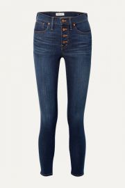 Madewell - Mid-rise skinny jeans at Net A Porter