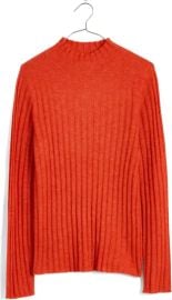 Madewell Alpaca Blend Mock Neck Sweater at Nordstrom