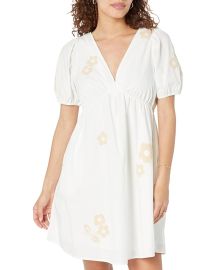 Madewell Annamarie Embroidered Mini Dress at Zappos