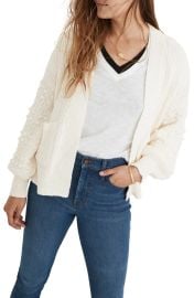 Madewell Bobble Cardigan Sweater at Nordstrom