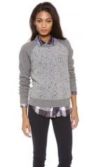 Madewell Boucle Panel Sweater at Shopbop