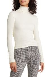 Madewell Brightside Crop Turtleneck at Nordstrom