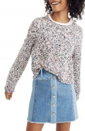 Madewell Brownstone Flecked Sweater   Nordstrom at Nordstrom