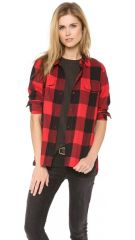 Madewell Buffalo Check Ex BF Shirt at Shopbop