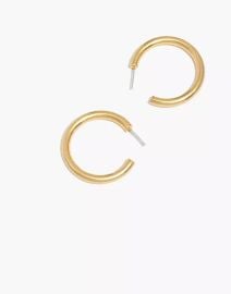 Madewell Chunky Medium Hoop Earrings at Madewell