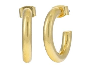 Madewell Chunky Small Hoop Earrings at Zappos