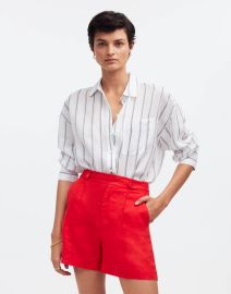 Madewell Clean Button Tab Shorts at Madewell