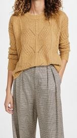 Madewell Dasher Stich Crew Sweater at Shopbop