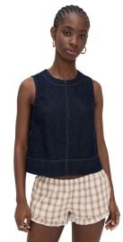 Madewell Denim Boxy Shell Top In Essex Wash Essex Wash 0 at Shopbop