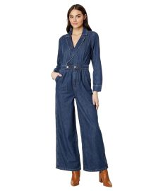 Madewell Denim Tailored Jumpsuit in Norvell Wash com at Zappos