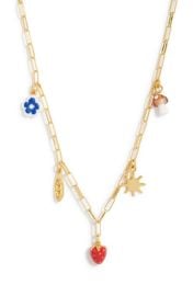 Madewell Farmers Market Charm Necklace at Nordstrom