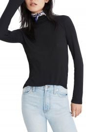 Madewell Fine Rib Turtleneck  Regular  amp  Plus Size    Nordstrom at Nordstrom