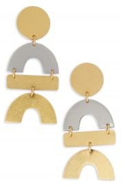 Madewell Flatform Statement Earrings   Nordstrom at Nordstrom