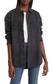 Madewell Heavyweight Denim Oversize Button-Up Shirt at Nordstrom