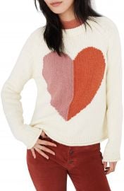 Madewell Keaton Heart Pullover Sweater   Nordstrom at Nordstrom