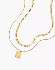 Madewell Palisade Pendant Necklace Set at Madewell