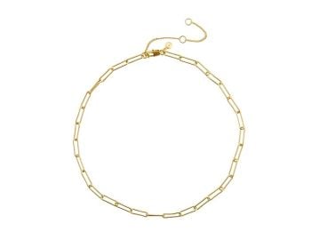 Madewell Paperclip Chain Necklace com at Zappos