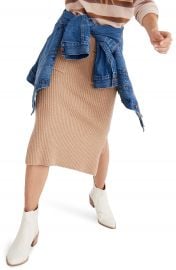 Madewell Patch Pocket Sweater Skirt at Nordstrom