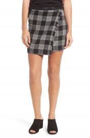 Madewell Plaid Wrap Miniskirt at Nordstrom