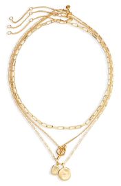 Madewell Set of 3 Toggle Chain Necklaces at Nordstrom