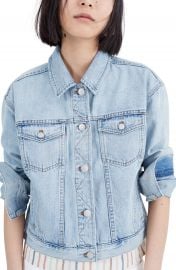 Madewell The Boxy Crop Jean Jacket   Nordstrom at Nordstrom