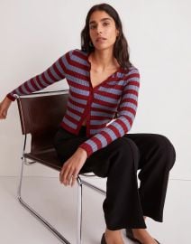 Madewell The Signature Knit Crewneck Cardigan Sweater at Madewell