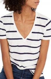 Madewell V-Neck Pocket Tee at Nordstrom