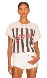 Madeworn Blondie 1978 Tee In Vintage White at Revolve
