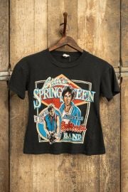 Madeworn Bruce Springsteen and E Street Band Crop Tee at Madeworn