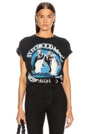 Madeworn Fleetwood Mac American Tour 77 Tee in Coal FWRD at Forward