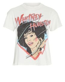 Madeworn Whitney Houston Graphic T-Shirt reg at Intermix