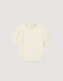 Madie Cable knit jumper - Sweaters Cardigans Paris at Sandro