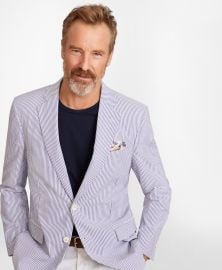 Madison Fit Stripe Seersucker Sport Coat at Brooks Brothers