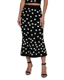 Mae Polka Dot Flare Skirt at Bloomingdales