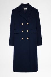 Maestro Coat coat blue women ZadigampVoltaire ZadigampVoltaire at Zadig & Voltaire