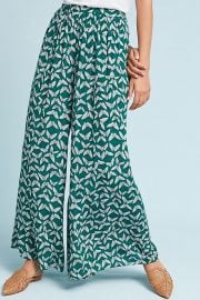 Maeve Acker Wide-Leg Pants at Anthropologie