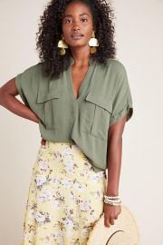 Maeve Amira Utility Top at Anthropologie