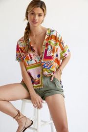 Maeve Bon Voyage Buttondown at Anthropologie