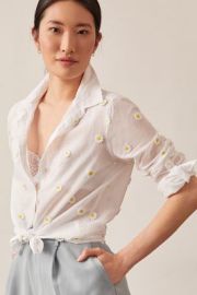 Maeve Classic Buttondown at Anthropologie