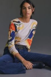 Maeve Long-Sleeved Tee at Anthropologie