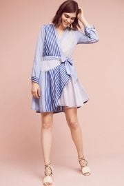 Maeve Newport Striped Shirtdress at Anthropologie