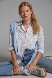 Maeve Slim Buttondown at Anthropologie