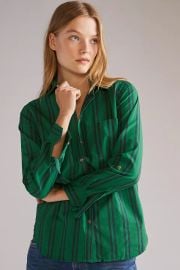 Maeve Striped Buttondown at Anthropologie